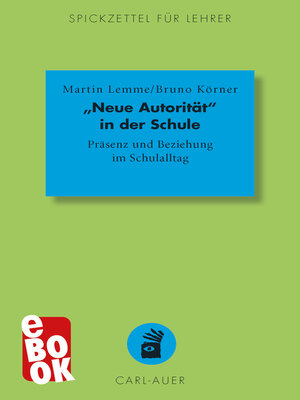 cover image of "Neue Autorität" in der Schule